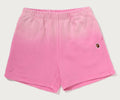 A BATHING APE Ladies' GARMENT DYE ONE POINT SWEAT SHORTS
