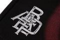 A BATHING APE HEAVY WASH HAND DRAW FOOTBALL LOGO RELAXED FIT SWEAT SHORTS