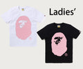 A BATHING APE Ladies' CRYSTAL STONE STA EYE BIG APE HEAD TEE