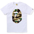 A BATHING APE Ladies' 1ST CAMO BIG APE HEAD TEE - happyjagabee store