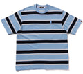 A BATHING APE ONE POINT STRIP RELAXED FIT TEE
