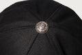 A BATHING APE BAPE BLACK WASHED GOTHIC CAP