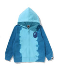 A BATHING APE BAPE KIDS GRADATION COLLEGE ZIP HOODIE - happyjagabee store