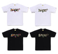 A BATHING APE HYBRID CAMO MIXED BAPE LOGO TEE