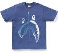 A BATHING APE TIE DYE TWIST SHARK TEE