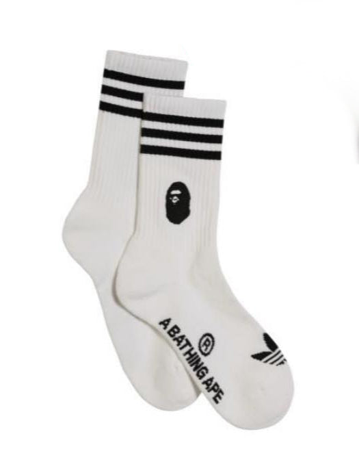 A BATHING APE BAPE x ADIDAS - SOCKS