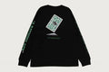 A BATHING APE BAPE CARD GRAPHIC L/S TEE ( ONLINE EXCLUSIVE )