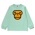 A BATHING APE BAPE KIDS WINKING MILO FACE LS TEE - happyjagabee store