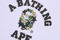 A BATHING APE STA COLLEGE RELAXED FIT TEE