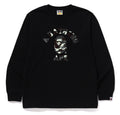 A BATHING APE CITY CAMO COLLEGE L/S TEE