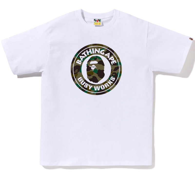 A BATHING APE 1ST CAMO BUSY WORKS TEE