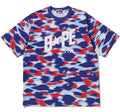 A BATHING APE SCREEN CAMO STA LOGO RELAXED FIT TEE - happyjagabee store