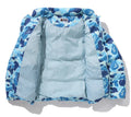 A BATHING APE ABC CAMO DOWN JACKET