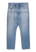 A BATHING APE APE HEAD DENIM PANTS ( Light Indigo ) - happyjagabee store