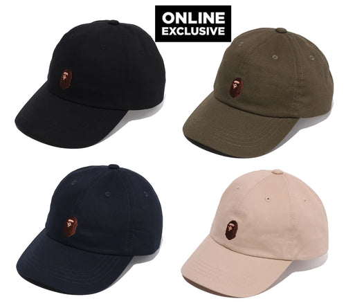 A BATHING APE ONLINE EXCLUSIVE BAPE ONLINE APE HEAD PANEL CAP