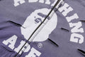 A BATHING APE DESTROY LAYERED RELAXED FIT ZIP HOODIE