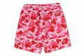 A BATHING APE ABC CAMO APE HEAD ONE POINT BEACH SHORTS