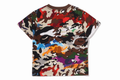 A BATHING APE BAPE KIDS HYBRID CAMO ONE POINT TEE