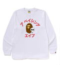 A BATHING APE TOKYO KATAKANA COLLEGE L/S TEE ( Tokyo Limited )