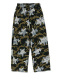 A BATHING APE Ladies' STA OVER PRINT 1ST CAMO CRYSTAL STONE SWEAT PANTS