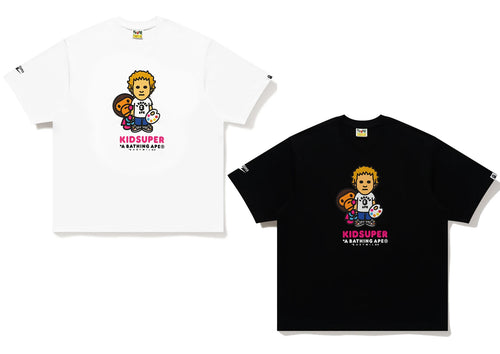 A BATHING APE BAPE x KIDSUPER MILO TEE
