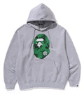A BATHING APE FLORAL SOLID CAMO APE HEAD RELAXED FIT PULLOVER HOODIE
