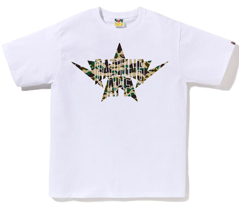 A BATHING APE 1ST CAMO TWIN STA NYC TEE