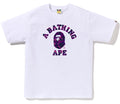 A BATHING APE COLOR CAMO COLLEGE TEE