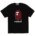 A BATHING APE LUX SPORT PATTERN BY BATHING APE TEE