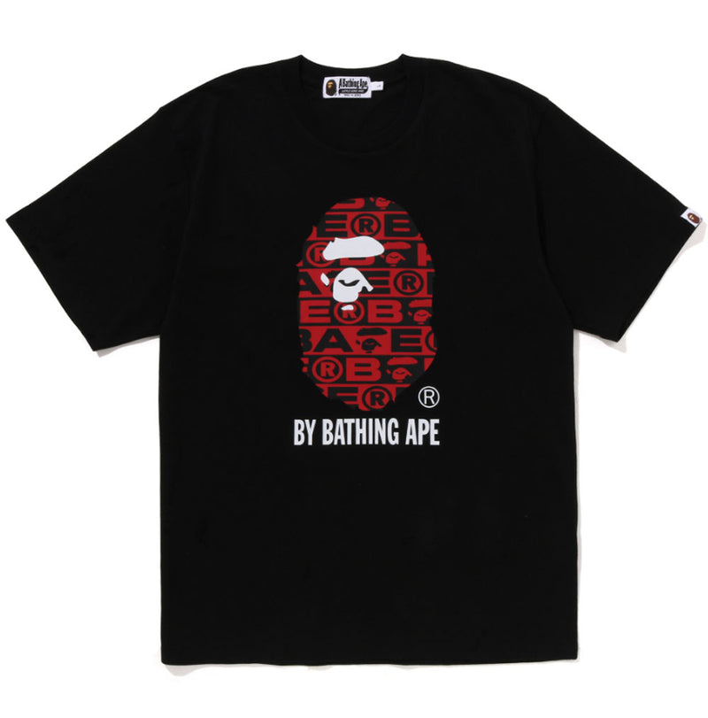 A BATHING APE LUX SPORT PATTERN BY BATHING APE TEE