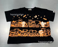 A BATHING APE BAPE KIDS A TO Z HALLOWEEN RELAXED FIT TEE
