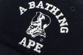 A BATHING APE GENERAL WOOL PANEL CAP