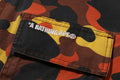 A BATHING APE 1ST CAMO HEAVY WASHED MULTI POCKET CARGO L/S SHIRT