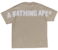 A BATHING APE PIGMENT PRINT APE HEAD RELAXED FIT TEE