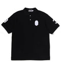 A BATHING APE LARGE APE HEAD RELAXED FIT POLO
