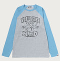 A BATHING APE WGM BEASTE COLLEGE RAGLAN SLEEVE LS TEE