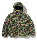 A BATHING APE ABC CAMO DOWN JACKET