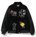 A BATHING APE BAPE VARSITY JACKET