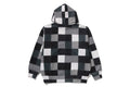 A BATHING APE MULTI COLOR PATCHWORK PULLOVER HOODIE