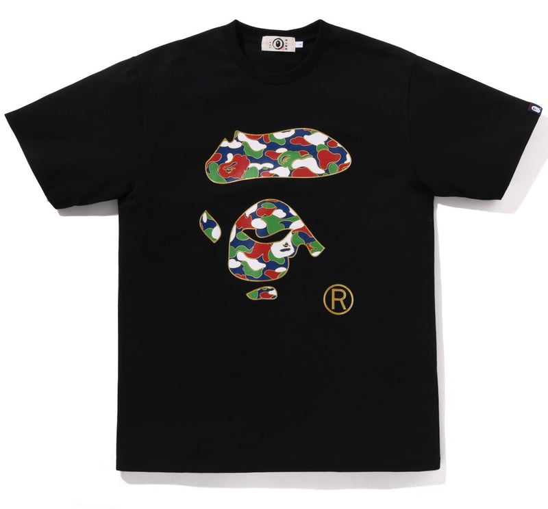 A BATHING APE JAPAN APE FACE TEE