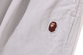 A BATHING APE ONE POINT CTN TWILL RELAXED FIT SHORTS