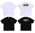 A BATHING APE SKATEBOARD BAPE LOGO RELAXED FIT TEE