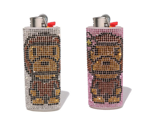 A BATHING APE BABY MILO BEADS LIGHTER CASE