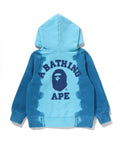 A BATHING APE BAPE KIDS GRADATION COLLEGE ZIP HOODIE - happyjagabee store
