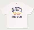 A BATHING APE BAPE STA COLLEGE RELAXED FIT TEE #1