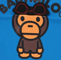A BATHING APE BAPE KIDS BABY MILO SUNGLASS PATCH TEE