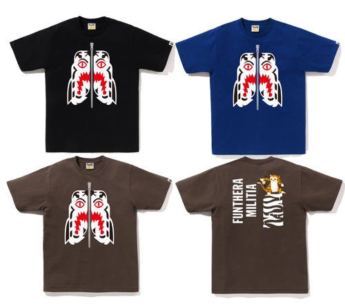 A BATHING APE WHITE TIGER TEE