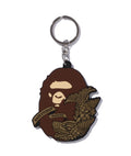A BATHING APE BAPE STORE NAGOYA RUBBER KEYCHAIN ( NAGOYA LIMITED )