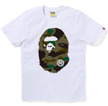 A BATHING APE Ladies' 1ST CAMO BIG APE HEAD TEE - happyjagabee store
