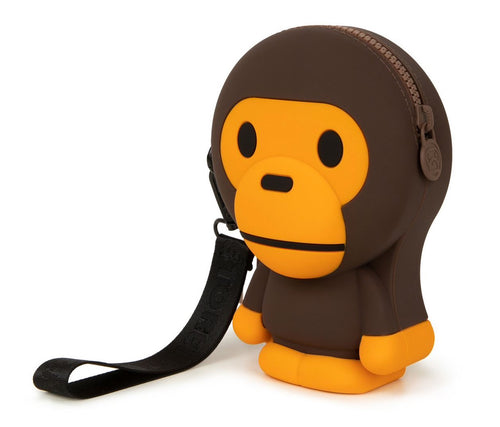 A BATHING APE BABY MILO STORE BABY MILO SILICOME POUCH